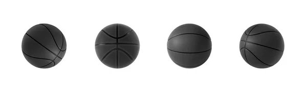 Basketball Ball Isolated White Background Rendering — 图库照片