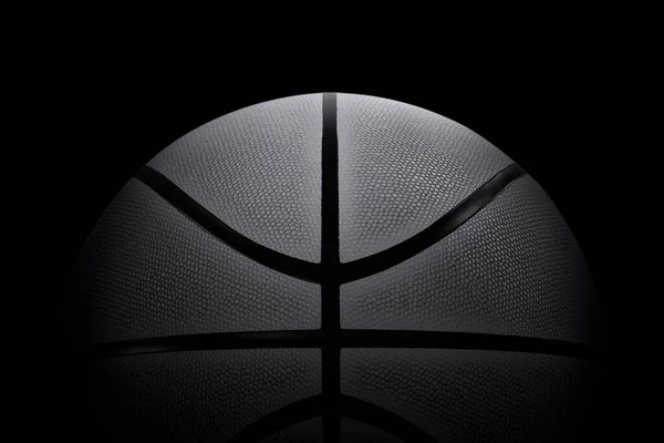 Close Detail Van Basketbal Bal Textuur Achtergrond Renderen — Stockfoto