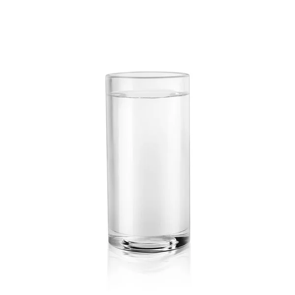 Glass Still Water Isolated White Background Render — Foto Stock