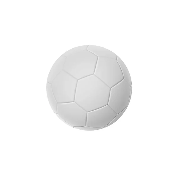 Soccer Ball Isolated White Background Rendering — ストック写真