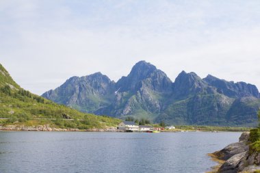 Norveç dağ manzarası