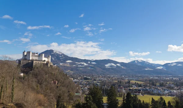 Salzburg voorstad — Stockfoto