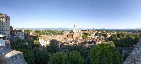 Perugia Umbria Italy August 2021 Amazing Panoramic View City Beautiful — Stock Photo, Image