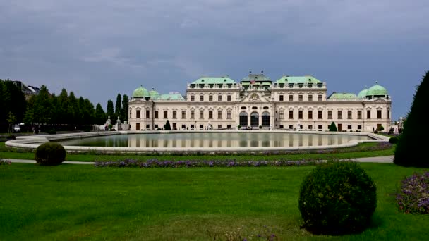 Wiedeń Austria Sierpień 2022 Piękny Słoneczny Dzień Fascynujący Materiał Filmowy — Wideo stockowe