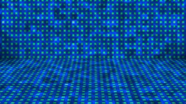 Hi-Tech Parıldayan Soyut Örnekler Duvar Sahnesi, Çoklu Renkler, Olaylar, 2D, Döngüsel, 4K