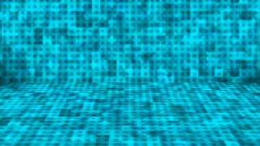 Hi-Tech Parıldayan Soyut Örnekler Duvar Sahnesi, Çoklu Renkler, Olaylar, 2D, Döngüsel, 4K