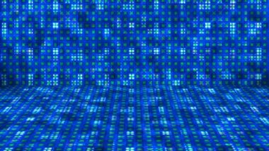 Hi-Tech Parıldayan Soyut Örnekler Duvar Sahnesi, Çoklu Renkler, Olaylar, 2D, Döngüsel, 4K