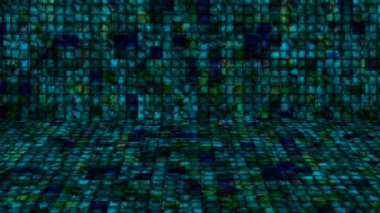 Hi-Tech Parıldayan Soyut Örnekler Duvar Sahnesi, Çoklu Renkler, Olaylar, 2D, Döngüsel, 4K