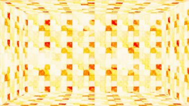 Hi-Tech Parıldayan Soyut Desenli Duvar Odası, Çok Renkli Olaylar, 2D, Döngülü, 4K