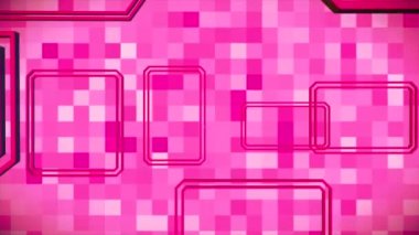 Broadcast Flying Hi-Tech User Interface Windows, Magenta, Technology, 3D, 4K