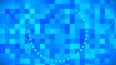 Broadcast Spinning Revealing Hi-Tech Circle Patterns, Blue, Technology, 3D, 4K