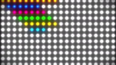 Broadcast Fading Revealing Hi-Tech Glowing Singing Dancing Stage Lights, Multi Color, Events, 3D, 4K