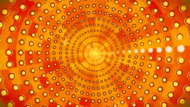 Yayınlanan Spinning Revealing Hi-Tech Parlayan Arama Işıkları Tüneli, Altın, Olaylar, 3D, Döngülenebilir, 4K