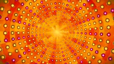 Yayınlanan Spinning Revealing Hi-Tech Parıldayan Işıklar Tüneli, Çoklu Renk, Olaylar, 3D, Döngü, 4K