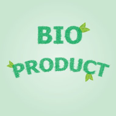 bio ürünleriniz için yapılmış mükemmel rozeti