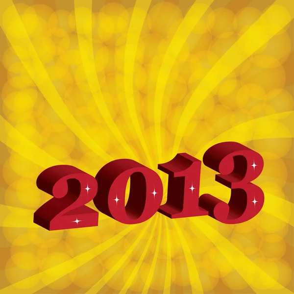 New year 2013. — Stock Vector