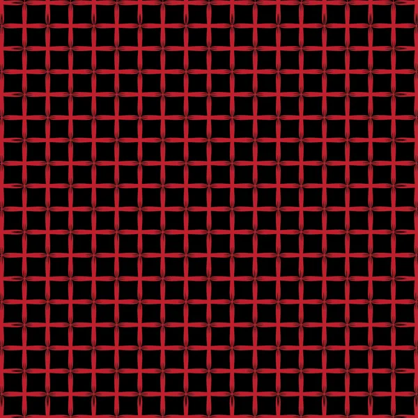 Isometrische patroon in drie rode kleur — Stockvector