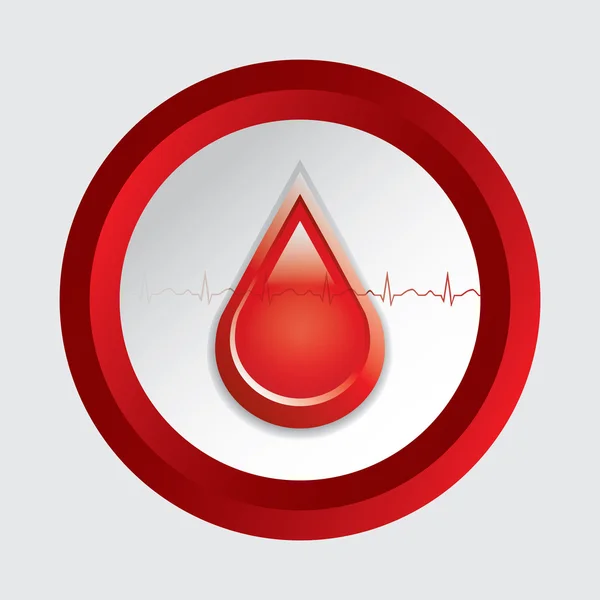 Blood donation vector. — Stock Vector