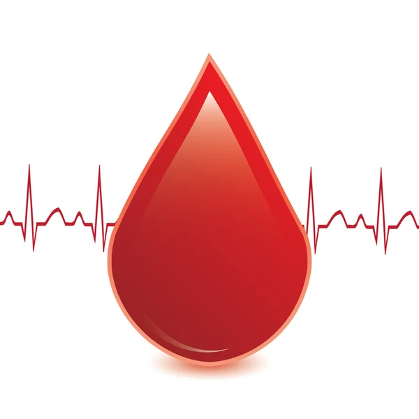 Vector de donación de sangre . — Vector de stock