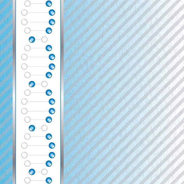 Atom parte no fundo branco . — Vetor de Stock