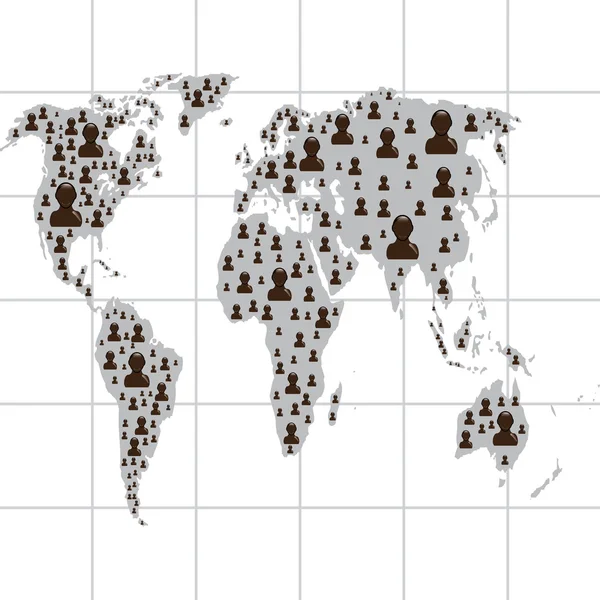 パームのベクトルの背景。図 — ストックベクタ