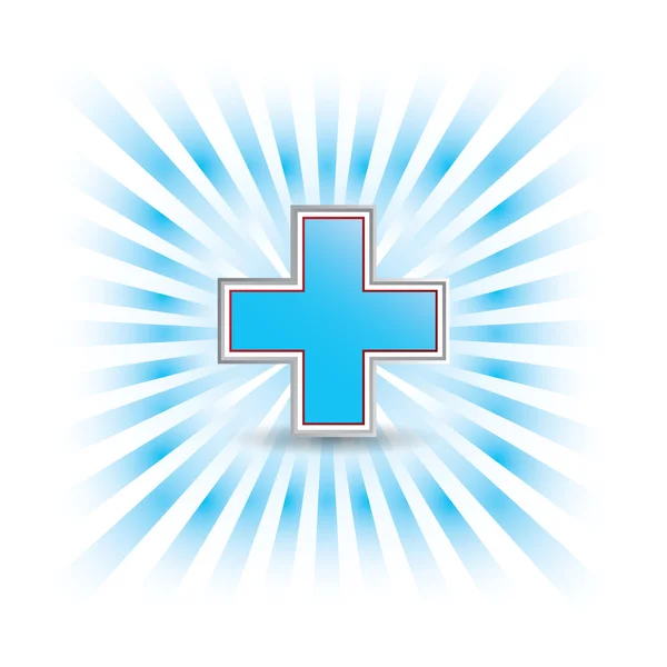 Caduceus medicinsk symbol vektor illustration — Stock vektor