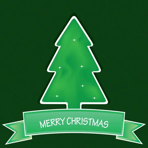 Christmas wenskaart. merry christmas belettering — Stockvector