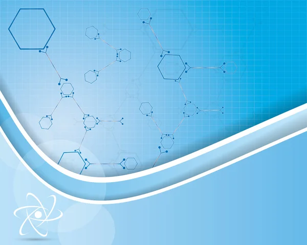 Abstrakt medicinsk bakgrund — Stock vektor