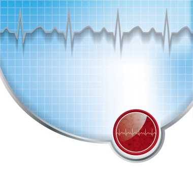 vektör çizim tıbbi arka plan .