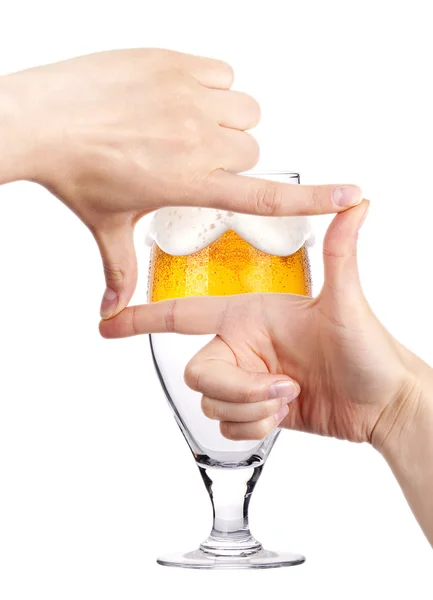 Love beer concept — Stock Photo, Image