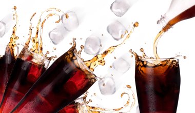 taze kola geçmiş buz ile