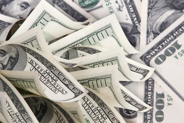 Paralı arka plan Amerikan 100 dolarlık banknotlar