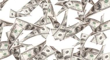 uçan para - Amerikan Doları
