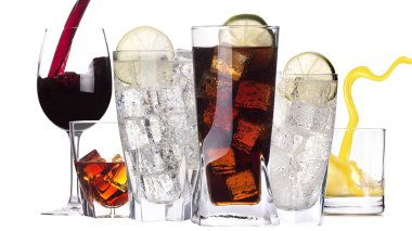 farklı görüntü izole alkol