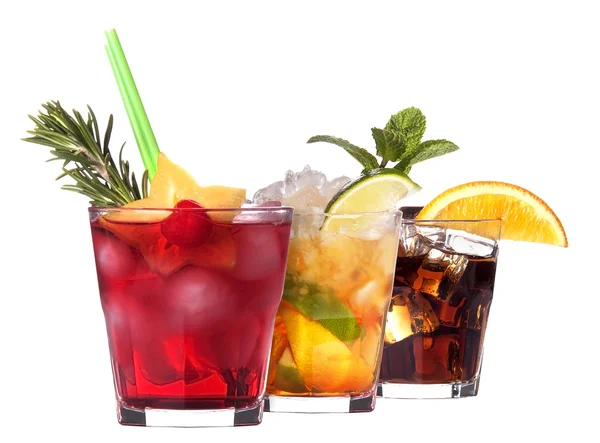 Conjunto de cocktail alcoólico — Fotografia de Stock