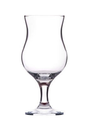 beyaz boş kokteyl cam