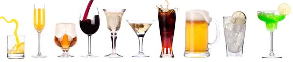 Conjunto de cócteles alcohólicos —  Fotos de Stock