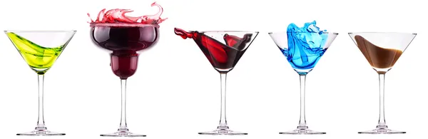 Conjunto de cocktails alcoólicos — Fotografia de Stock