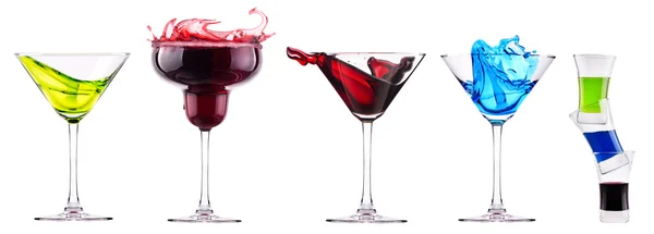 Alcoholhoudende cocktails set — Stockfoto
