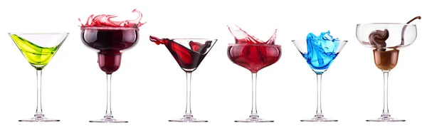 Alkoholische Cocktails Set — Stockfoto