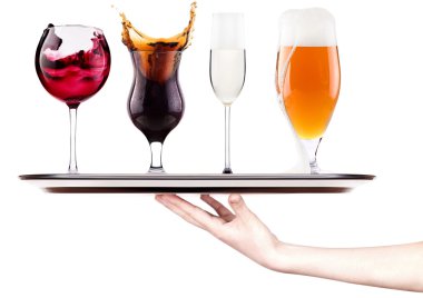 izole alkol farklı resimleri toplama
