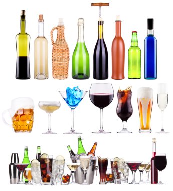 sıçrama ile alkollü içecekler ayarla