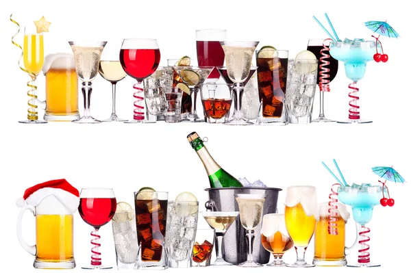 Diferentes imágenes de alcohol — Foto de Stock