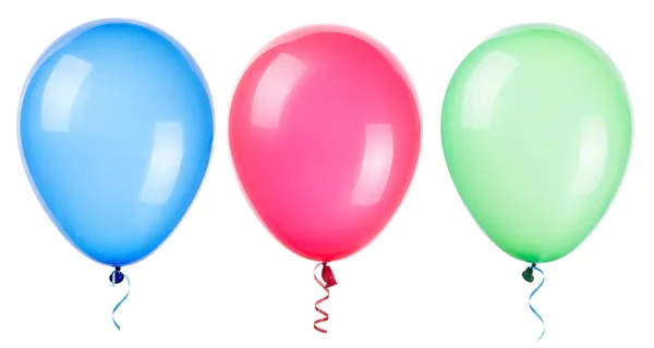 uçan balonlar izole