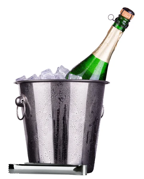 Champagne ice bucket — Stock Photo, Image