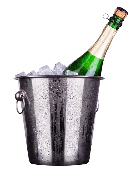 Champagne ice bucket — Stock Photo, Image