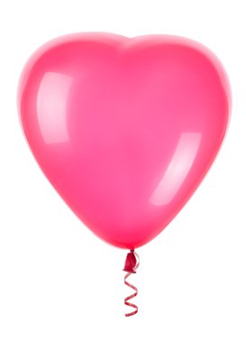 Kırmızı kalp balonlar