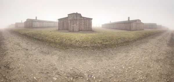 Nazi concentration camp Auschwitz I — Stock Photo, Image