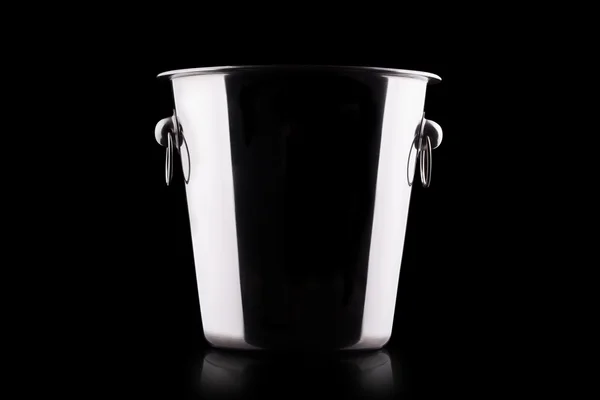 Prázdný šampaňské ice bucket — Stock fotografie