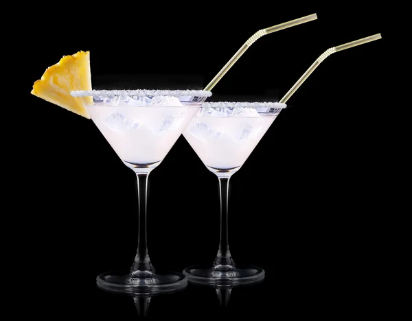 Glas van pina colada cocktail — Stockfoto